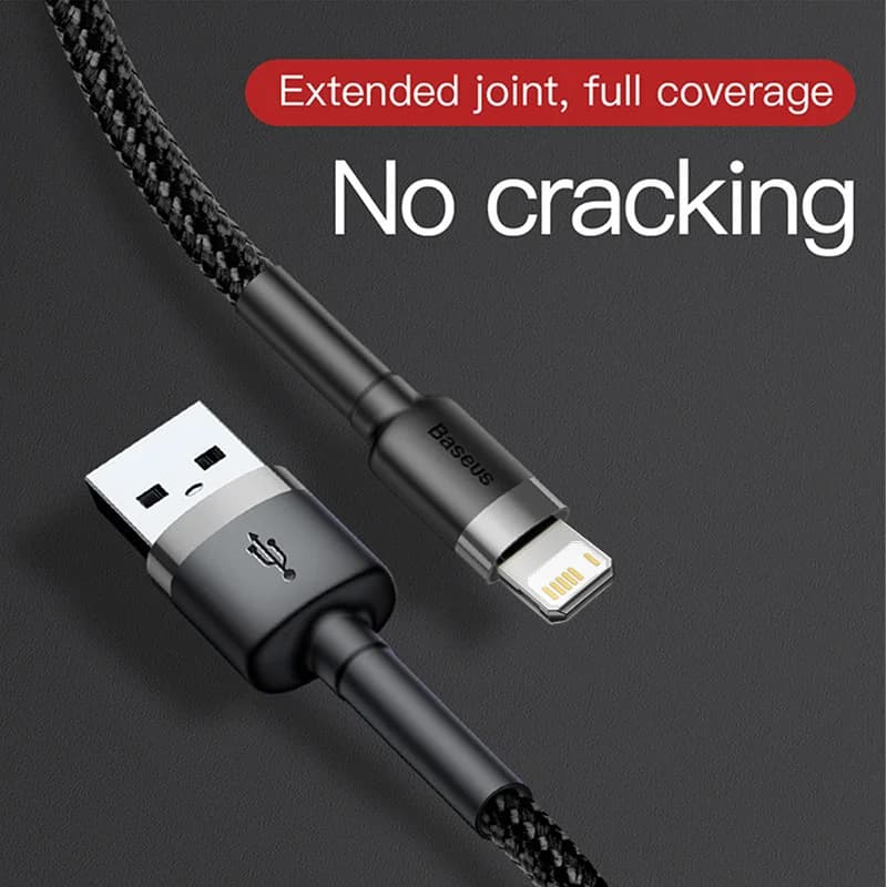 2.4A Schnelllade-USB-Kabel für iPhone-Modelle